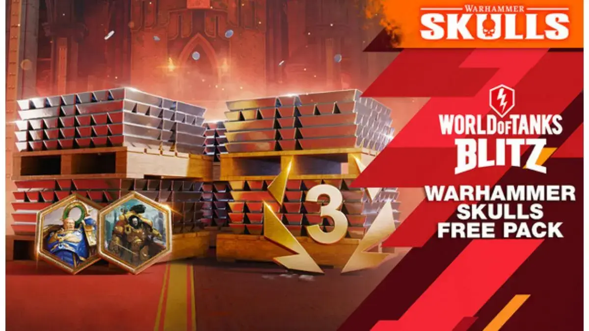 World of Tanks Blitz - Warhammer Skulls Free Pack
