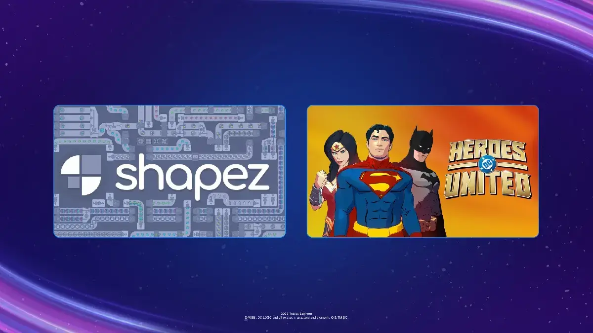 モバイル版Epic Games Store ShapezとDC Heroes UnitedのDLC Super Power Batman Bundle
