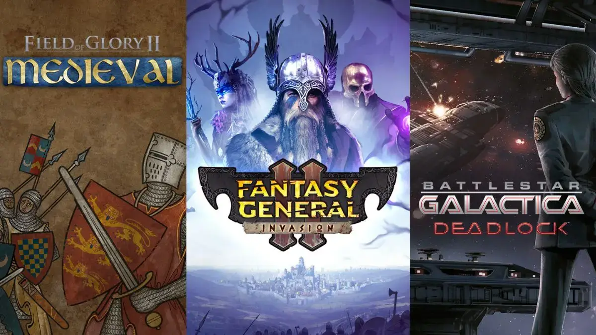 Field of Glory II: Medieval、Fantasy General II、Battlestar Galactica Deadlock