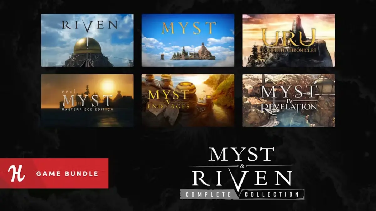Humble The Myst and Riven Complete Collection 2025 Bundle