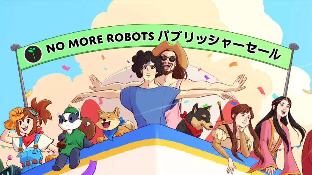 SteamのNo More Robotsパブリッシャーセール