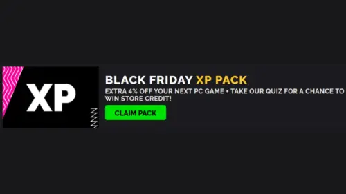 Green Man Gaming Black Friday XP Pack 2025