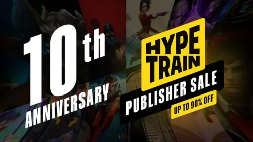 Steam HypeTrain10周年記念セール