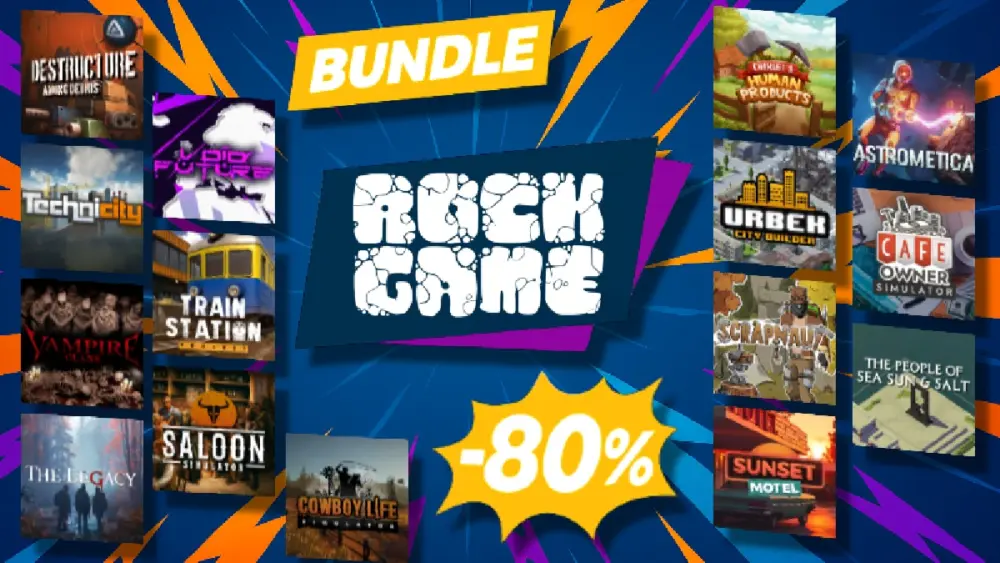 SteamでRockGameパブリッシャーセール