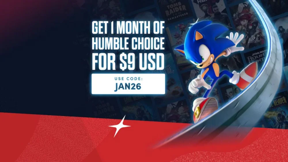 Humble Choice 6ドル引きクーポンコード配布中（2026年1月）