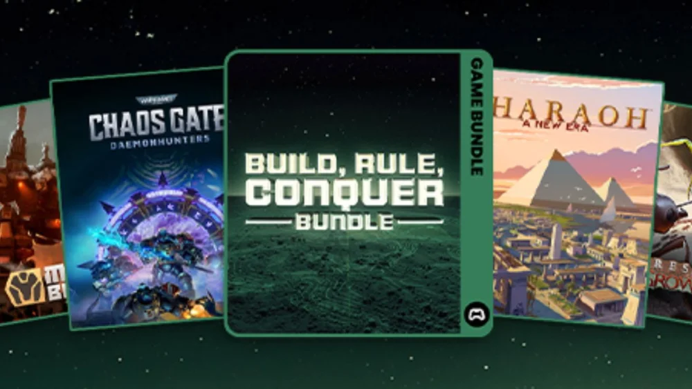 Green Man Gaming BUILD, RULE, CONQUER Bundle