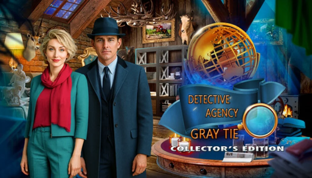 Detective Agency Gray Tie - Collector's Edition