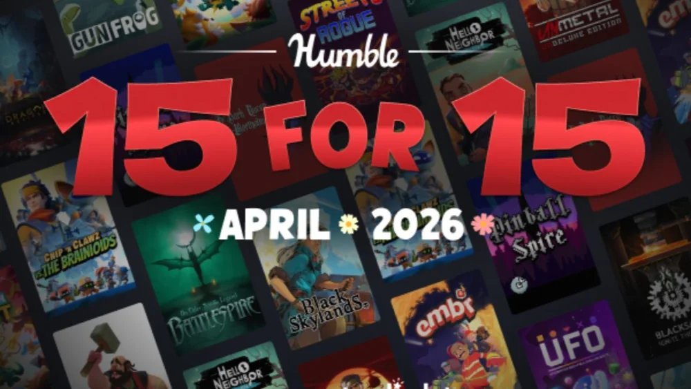 Humble 15 for $15 - April 2026 Bundle
