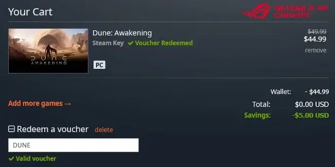 Gamesplanet Dune Awakening 10%オフ クーポンコード割引