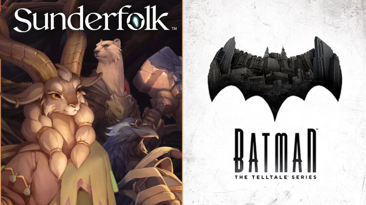SunderfolkとTelltale Batman Shadows Edition
