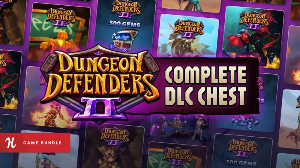 Humble Bundle「Dungeon Defenders II: Complete DLC Chest Bundle」｜7本のDLCが20ドルで入手可能