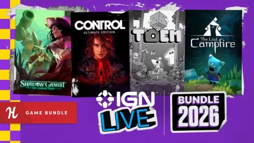 HumbleのIGN Live Bundle 2026が9本11ドルで販売されている情報