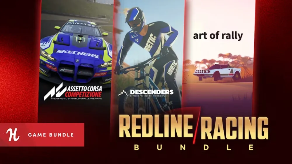 HumbleのRedline Racing Bundleが7本11ドルで販売されている情報