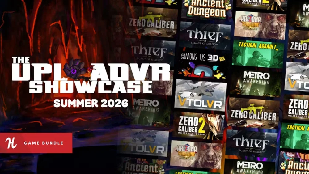 Humble Bundle「Upload VR Summer 2026 Bundle」｜人気VRゲーム9本が19.8ドルでお買い得