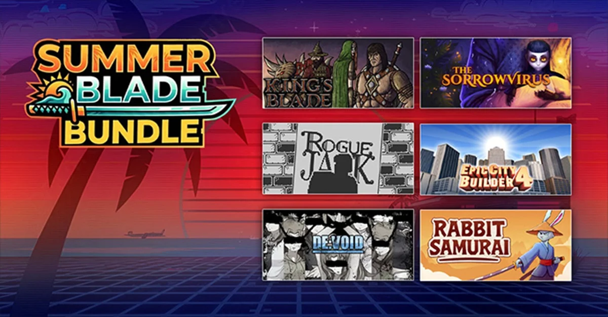 Indiegala「Summer Blade Bundle」｜Steamゲーム6本入りで3.49ドル販売中