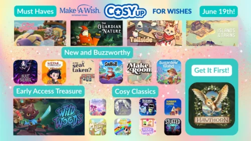 TiltifyのCosy Up for Wishes 2026 Bundleが20本35ドルで販売されているチャリティバンドル情報