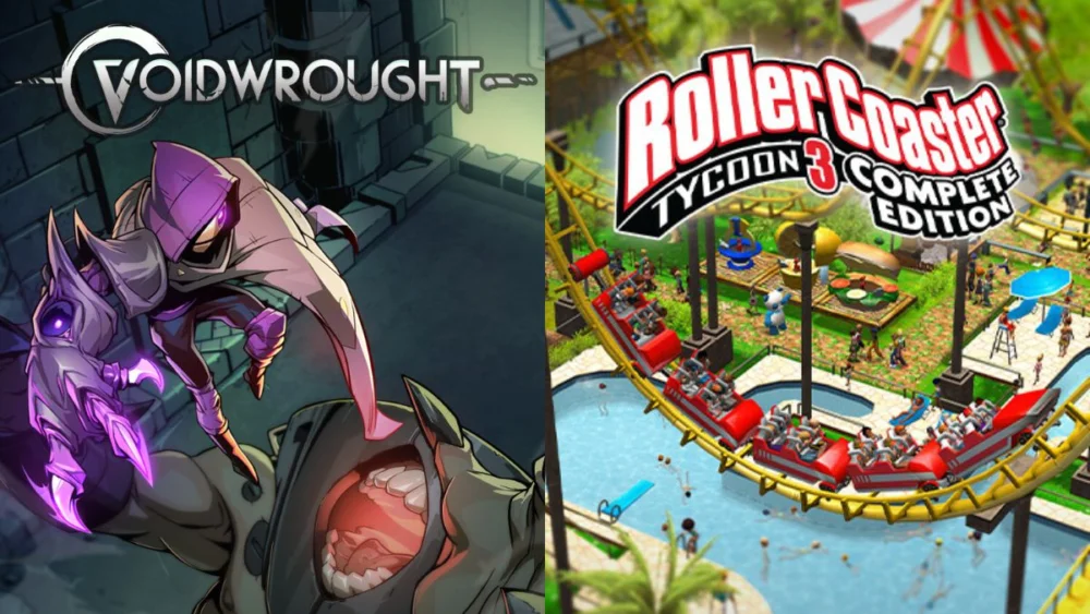 Epic Games StoreでVoidwroughtとRollerCoaster Tycoon 3 Complete Editionが7月2日まで無料配布されている情報