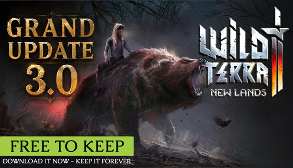 『Wild Terra 2: New Lands』がSteamで6月16日午前2時まで無料配布中