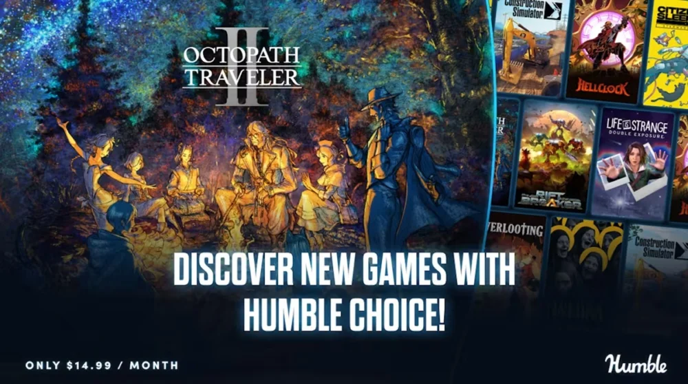 Humble Choice 2026年6月の7本14.99ドルラインナップとオクトパストラベラー IIがおま国の情報
