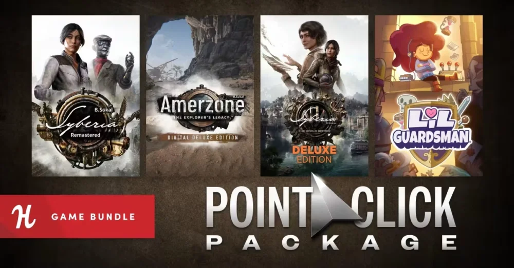 「HumbleのPoint Click Package Bundleでポイント＆クリック系アドベンチャー9本が16.5ドルで購入できる特価バンドル情報