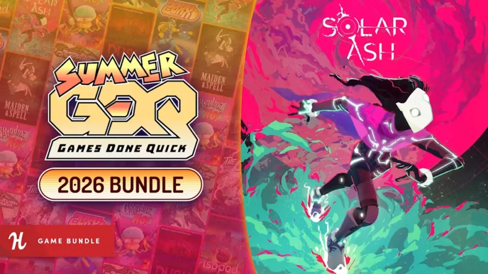 HumbleのSummer Games Done Quick 2026 Bundleで8本が14.3ドルで販売されている情報