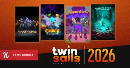 HumbleのTwin Sails Interactive 2026 Bundleで27本の人気ゲームが22ドルで購入できる特価バンドル情報