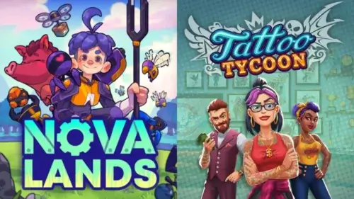 Epic Games StoreでNova LandsとTattoo Tycoonが7月16日まで無料配布されている期間限定フリーゲーム情報
