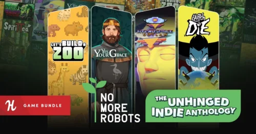 HumbleのNo More Robots: The Unhinged Indie Anthology Bundleでインディーゲーム11本が13.2ドルで購入できる特価バンドル情報まとめ
