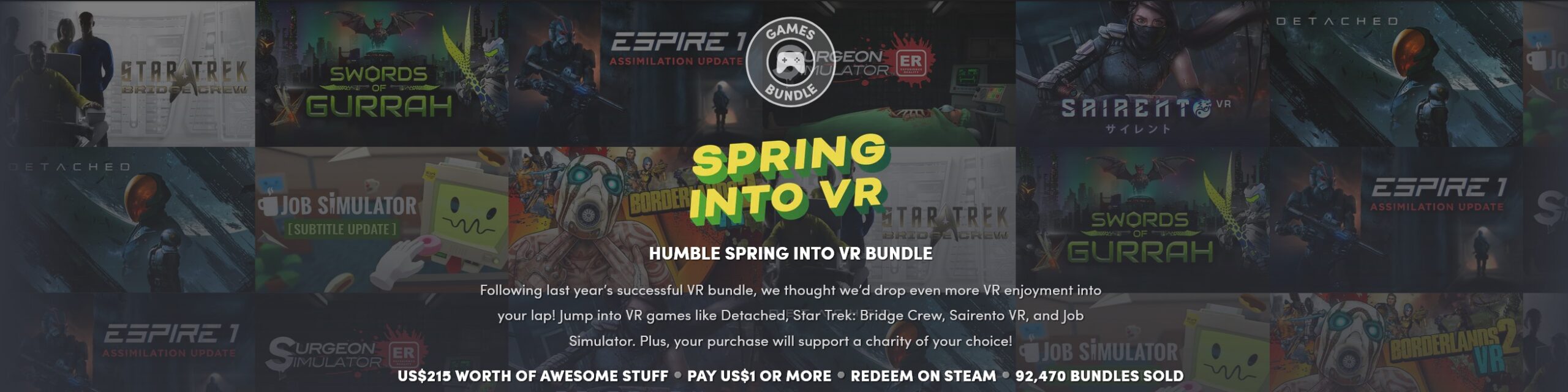 Humble Spring Into Vr Bundle