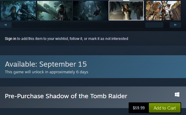 Pc版 Shadow Of The Tomb Raider 日本語入りのjpキーが5000円 Steam