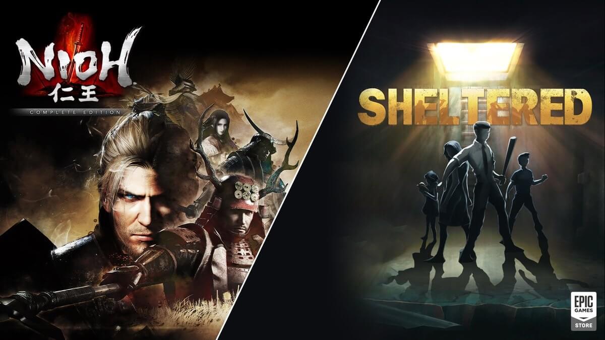 Epic Games Storeでshelteredと仁王 Complete Editionが無料配布中